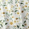 thumbnail image 5 of Oval Floral Tablecloth 60 x 84 inches, Yellow Floral Watercolor Table Cloth, Waterproof Wrinkle Resistant Tablecloth, Spring Summer Decoration for Holiday Kitchen Dining Room, 5 of 6