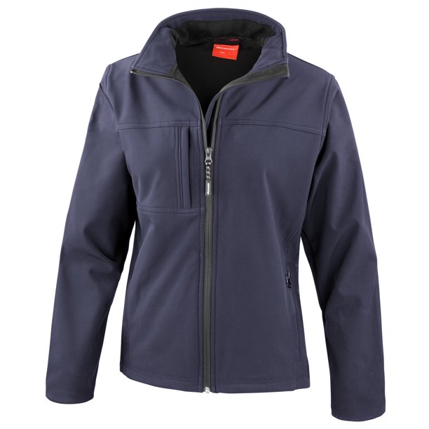 Result - Chaqueta modelo Softshell Premium 3 layer Performance ( transpirable, resistente al agua y viento) para mujer (Azul real) Result UTBC2045_navyblue