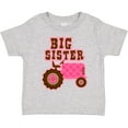 thumbnail image 3 of Inktastic Pink Tractor Big Sister Girls Toddler T-Shirt, 3 of 5