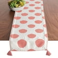 thumbnail image 4 of 14" x 72" Dot Azalea Table Runner, 4 of 5