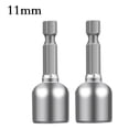 thumbnail image 1 of 2Pcs 6-13Mm Impact Socket Magnetic Nut Screwdriver 1/4In Hex Electric Drill Bit, 1 of 7