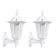 thumbnail image 6 of MAXSA Innovations 49719 White Battery Outdoor Wall Lanterns (2 Pack), 6 of 7