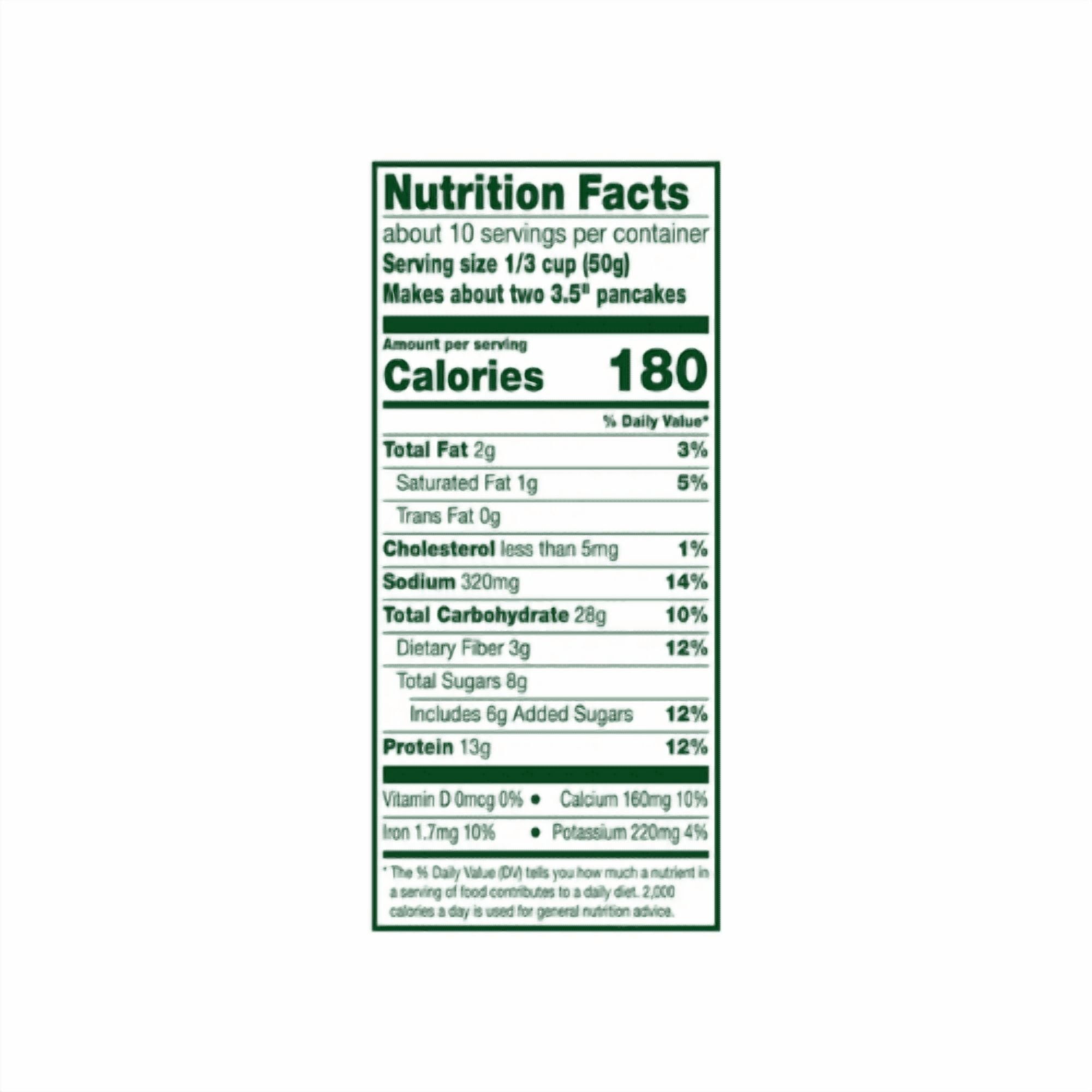 Simple Truth Protein Pancake Mix Chocolate Chip 2 Pack 18 oz