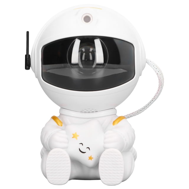 Proyector De Luz De Estrella De Astronauta, Efecto De Nebulosa RGB, Proyector De Luz Nocturna LED De Estrella ABS Portátil, Control Remoto Para El Hogar