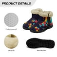 thumbnail image 2 of Psesaysky Tie Dye Snow Boots for Women Warm Lined Non Slip Winter Boots Fashionable and Wear-Resistant Boots, 2 of 7