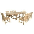 thumbnail image 3 of Anderson Teak Bahama Sahara 9-Pieces Rectangular Dining Set-Size:10', 3 of 3