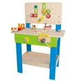 thumbnail image 2 of Hape Wooden Child Master Tool and Workbench Toy Pretend Builder Set (2 Pack), 2 of 9
