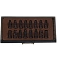 thumbnail image 6 of 32Pcs/Set Wooden Table Chinese Chess Games Resin Vintage Board Game, 6 of 8