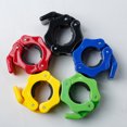 thumbnail image 1 of Graflsoa Quick-Release Barbell Clamps - Durable Nylon Material, Secure Fit for Weightlifting, Squats, and Bench Press - 25mm Inner Diameter, Available in Multiple Colors - Pair Included (JH20200326), 1 of 6