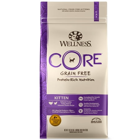 UPC: 0076344088509 | Wellness CORE Grain-Free Kitten Recipe Dry Cat Food  2 Pound Bag