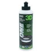 3D One - Car Scratch & Swirl Remover - Rubbing Compound & Finishing Polish - True Car Paint Correction 8oz.