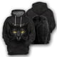 thumbnail image 3 of Sudadera con capucha con estampado de gato bonito para hombres, sudadera con estampado 3D de animales domésticos, suéteres casuales de calle para niños, camisetas de manga larga de gran tamaño, 3 of 5
