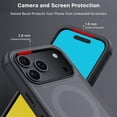 thumbnail image 4 of Funda Case MYBAT Maverick Mag clip para iPhone 17 PRO MAX - Negra con mica, 4 of 10