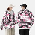 thumbnail image 5 of Picia Flamingos Women's Men's UPF 50+ Sun Protection Hoodie Shirt Long Sleeve SPF Fishing Outdoor UV Hiking Lightweight Shirts-Small, 5 of 9