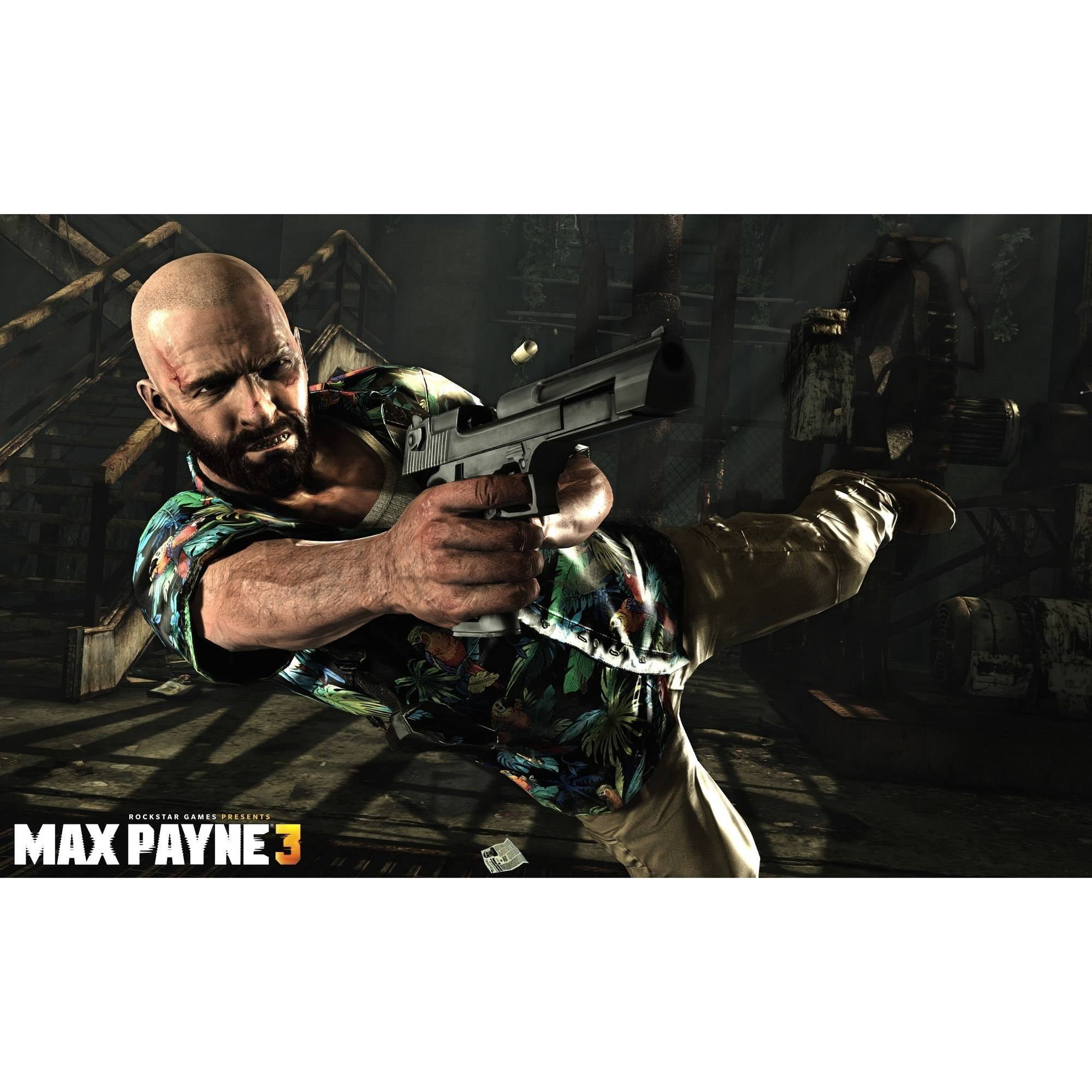 Max Payne 3 Xbox 360 - Rockstar Games - Brinquedos e Games FL Shop