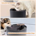 thumbnail image 3 of 3L Cat Water Fountain with Motion Sensor Automatic Dog Water Dispenser with LED Light Ultra Silent Pet Drinking Water Fountain ShopWise Round, 3 of 13