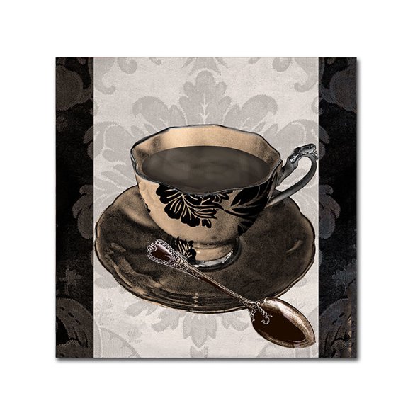 Trademark Fine Art "Vintage Cafe IV" Canvas Art by Color Bakery