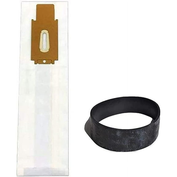 Replacement Part For Oreck High Efficiency Paper Vacuum 32 Bags Type CC and XL Vacuums XL7 XL21 3000 4000 8000 2000 4000 9000 XL200S XL21 XL-9100C XL-9200 With 4 Free Belts // 713 & AF7202