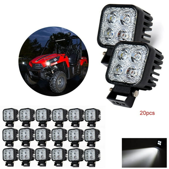 12W LED Worklight Spotlight Beam Tractor off-road Truck Car Lamp 12/24V