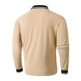 thumbnail image 3 of VJATTWR Men's Classic Long Sleeve Pocket T-Shirt L, 3 of 6