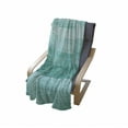 thumbnail image 3 of Teal Soft Flannel Fleece Throw Blanket, Painted Wood Board Horizontal Lines Birthdays Easter Holiday Print Backdrop Image, Cozy Plush for Indoor and Outdoor Use, 50" x 60", Turquoise, by Ambesonne, 3 of 5