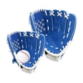 thumbnail image 4 of 2 uds guantes de béisbol guantes de sóftbol engrosados dentro del campo guantes de béisbol Azul Cola guantes de beisbol, 4 of 8