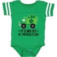 thumbnail image 3 of Inktastic 1st St Patricks Day Construction Truck Shamrocks Boys Baby Bodysuit, 3 of 5