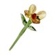 thumbnail image 4 of Mini flor de cristal, flor artificial, decoración coleccionable, decoración decorativa para Amarillo claro, 4 of 9