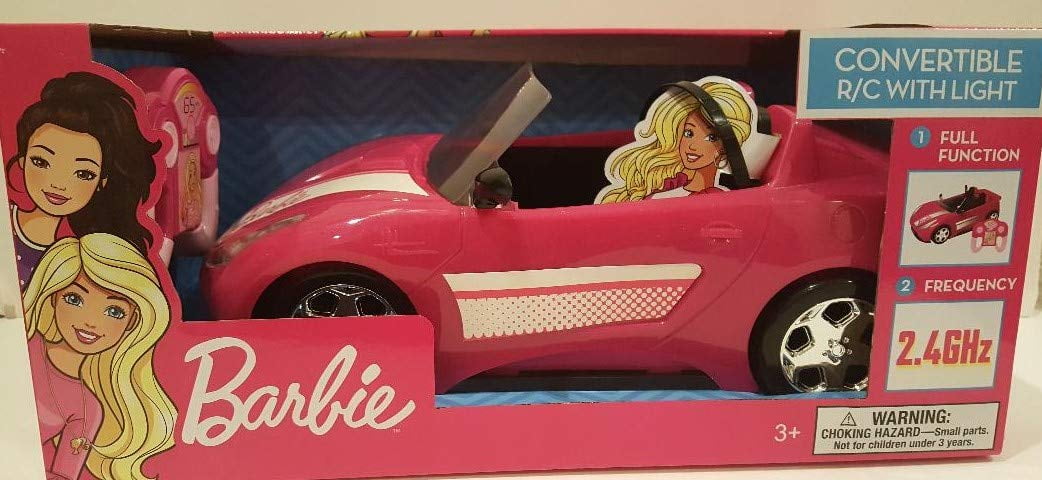 barbie remote control car walmart
