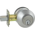 thumbnail image 3 of Dexter Commercial Hardware DB1000-DCT-626-KDC Grade1 Double Cylinder Deadbolt, Satin Chrome, 3 of 6