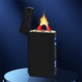 thumbnail image 4 of SBYOJLPB Fire High-Power Flame Lighter with Projection Charging Lighter Windproof Lighter, 4 of 9