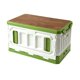 thumbnail image 1 of Contenedor de almacenamiento apilable, caja de camping Caja de almacenamiento de plástico apilable plegable Caja de almacenamiento diseñada por expertos, 1 of 8