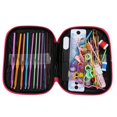thumbnail image 1 of 100pcs Crochet Hooks Set Knitting Tool Accessories with Leather Case, 1 of 8
