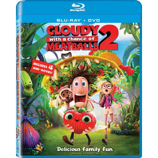 Cloudy With a Chance of Meatballs 2 (Blu-ray + DVD) - Walmart.com ...