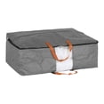 thumbnail image 2 of Unique Bargains 1 Pack Clothes Storage Storage Bags Grey 21.5*8.5*12.5in, 2 of 7