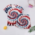 thumbnail image 7 of ibiyuan Baby Girl Summer Clothes Round Neck Summer Short Sleeve Top Shorts Set 2-Piece Fashion Cute Graphic Toddler Boy Outfits 3t,10-11 Years,Red, 7 of 7