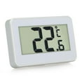thumbnail image 1 of Small Digital LCD Refrigerator  Fridge Freezer  with Adjustable Stand Magnet Frost Alert Home Use, 1 of 1