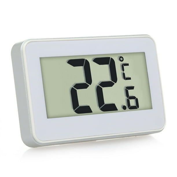 Digital LCD Refrigerator Thermometer Fridge Freezer Thermometer with Adjustable Stand