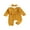 Turmeric, variant on Bagilaanoe Newborn Baby Girl Jumpsuits Floral Long Sleeve Bodysuits + Headband 3M 6M 9M 12M 18M Infant Casual One Piece Romper