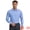 Dark Blue, variant on DARING DIVA Men's Plaid Long Sleeved Button Down Houndstooth Dress Shirts M Light Blue