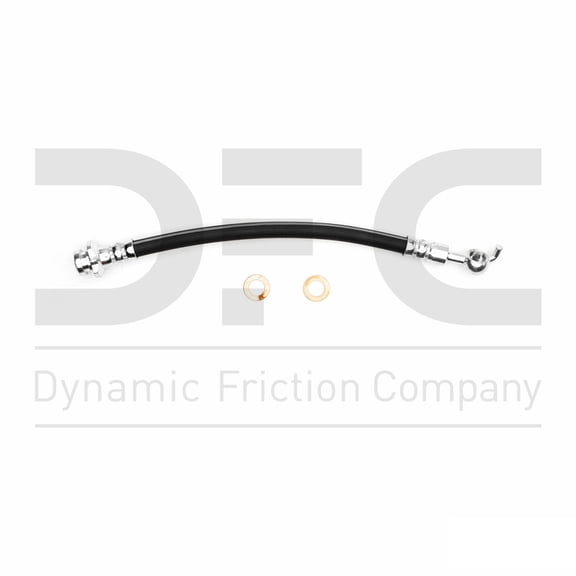 Dynamic Friction Company 350-67172 Rear Lower Brake Line Hose OEM specifications for form, SAE J1401 quality standards