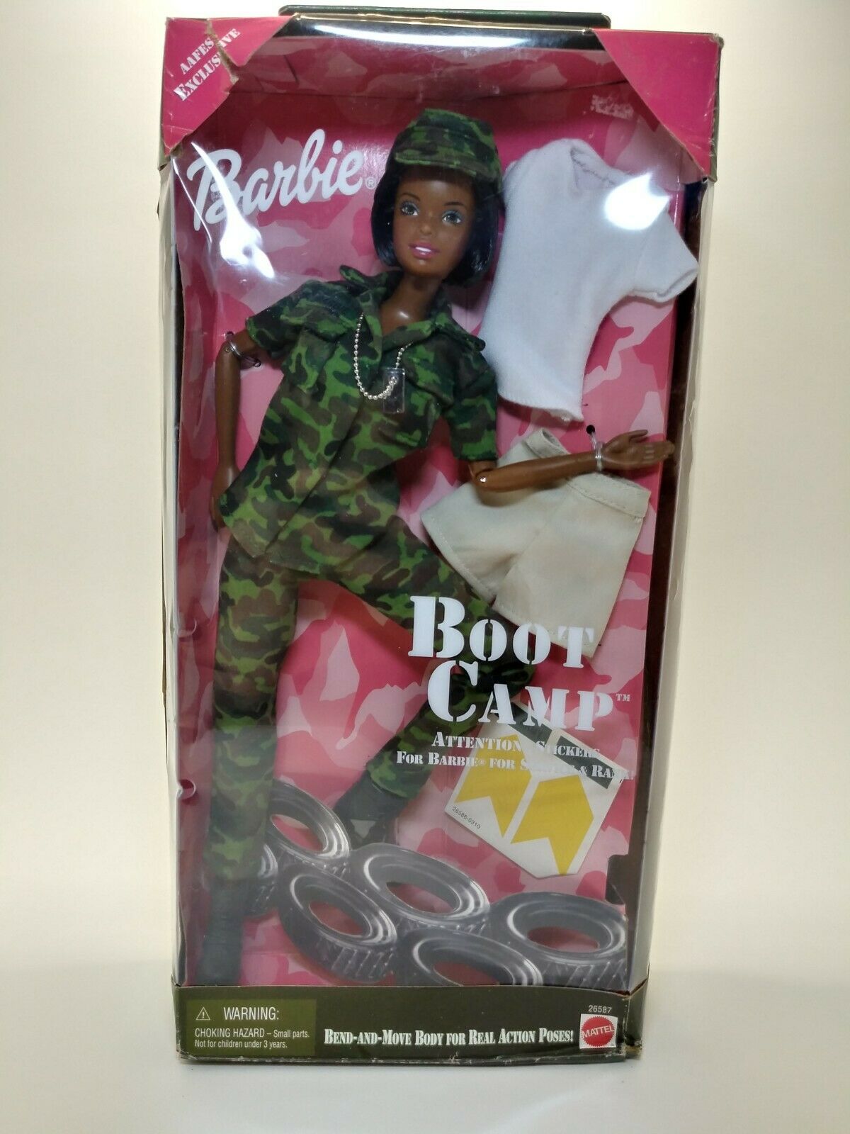 ARMY Barbie Doll AfricanAmerican 1992年MATTEL 限定版 アーミー