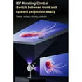 thumbnail image 5 of Mini Projector X5 Portable 4K Video Supported Home Theater Video Beamer EU Plug, 5 of 5