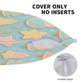 thumbnail image 5 of Multi-Size Linen Sofa Pillow Cover Invisible Zipper Open And Close Strong Use For Sofa Chair Garden Sofa Car Christmas Cookie Pattern 16"X16", 5 of 8