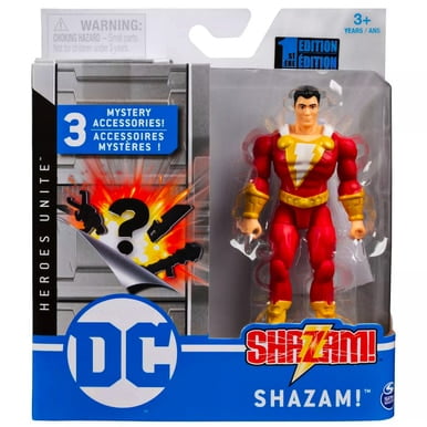 DC Héros Unissent Figurine de 4 Pouces Shazam!