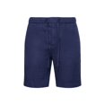 thumbnail image 4 of Pantalones de Hombre Elástico Cintura Músculo Casual Imitación Algodón Lino Textura Atado Cinco Cuartos de Pantalones Cortos, 4 of 8