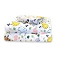 thumbnail image 2 of Little Sleepy Head Bed Sheets Twin Safari Set for Kids, Soft Lightweight Microfiber Bedding, 2 of 4