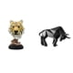 thumbnail image 1 of Escultura de animal moderna, figura decorativa de resina para entrada, sala de estar, estantería, mesa, pasillo, escritorio, oficina, 1 of 8