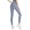 Blue, variant on Women Yoga Pants High Waist Tummy Control Butt-lifted Skinny Elastic Skinny Compression Jogging Exercise Lady Sports Trousers Sweatpants for Yoga Gym Dance Studio
