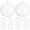 As Shown, variant on Raindrops Plastic Sphere Plastic Ball Ornament Transparent Plastic 30pcs For Diy Holiday Decorating